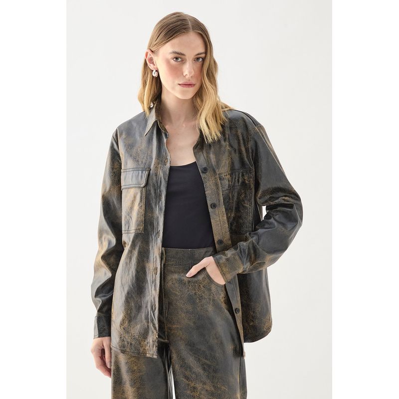 ASH - Chaqueta Café Mujer Ash