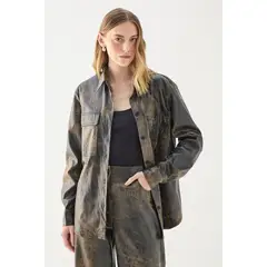 ASH - Chaqueta Café Mujer