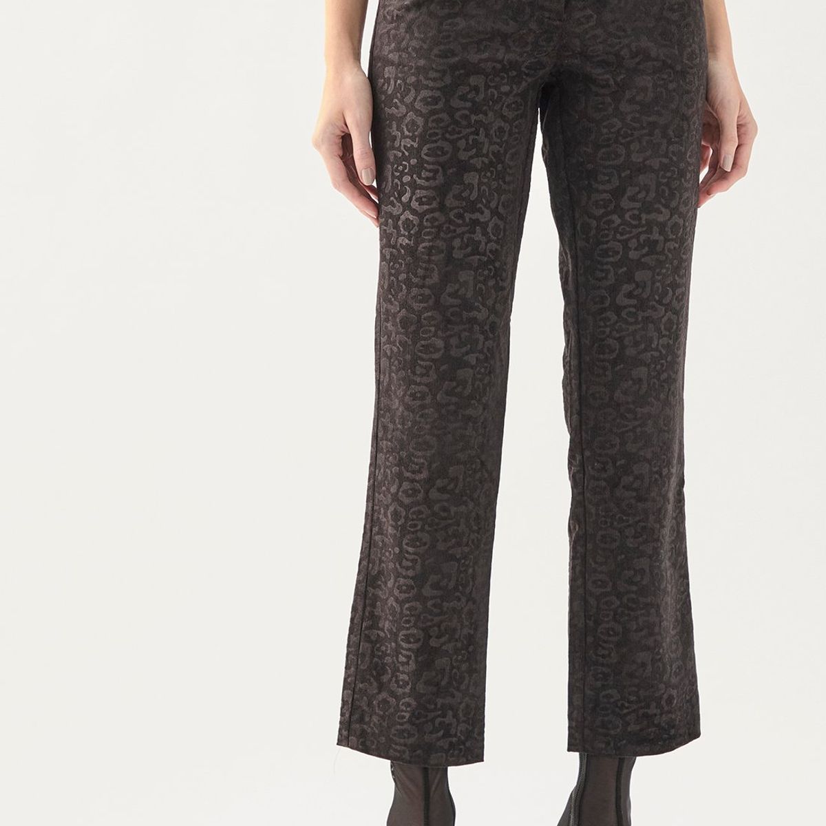 ASH - Pantalon Gris Marengo Mujer Ash