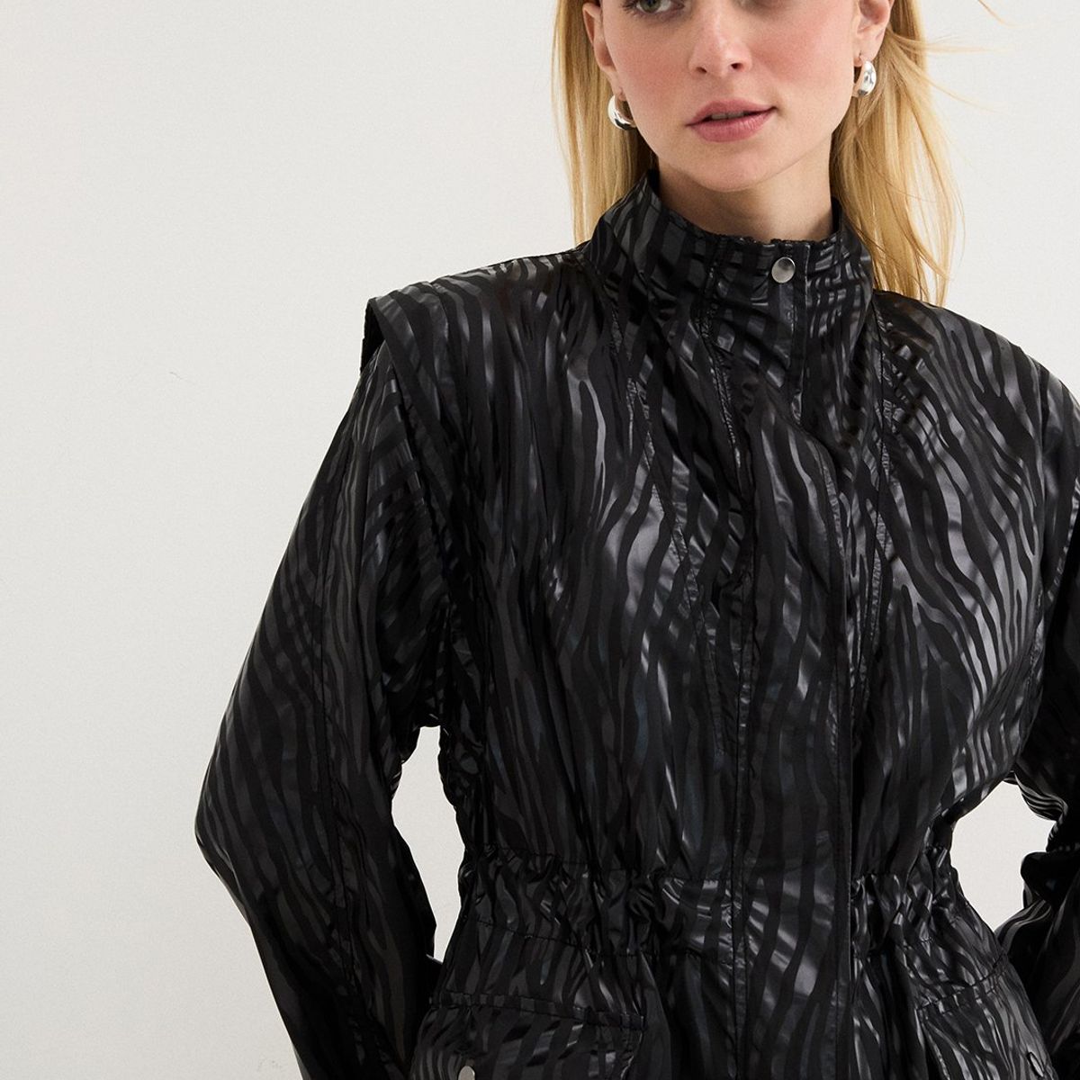 ASH - Trench Negro Mujer Ash