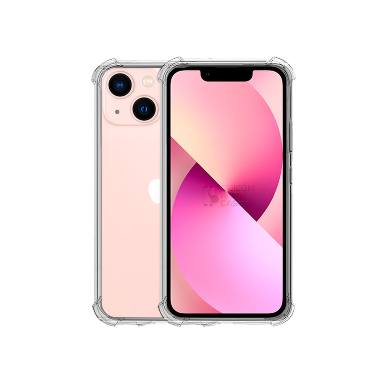 GENERICO - CARCASA TRANSPARENTE PARA CELULAR IPHONE 13 MINI ANTIGOLPE