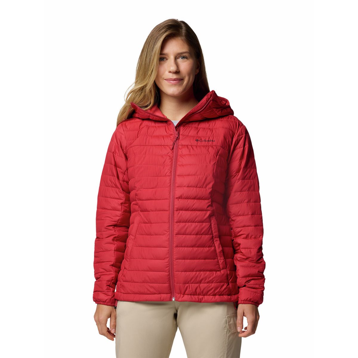 COLUMBIA - Parka Mujer Silver Falls Ii Hoodie Rojo COLUMBIA