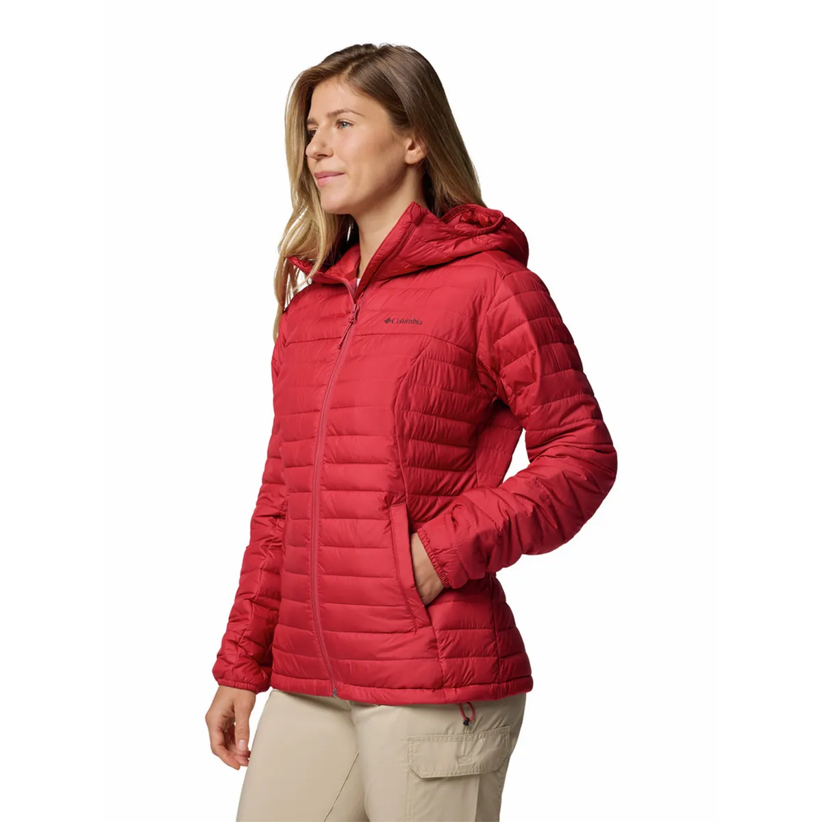 COLUMBIA - Parka Mujer Silver Falls Ii Hoodie Rojo COLUMBIA