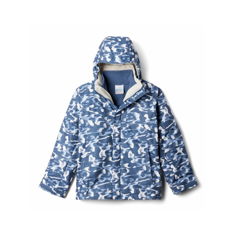 COLUMBIA - Parka impermeabl Niño Bugaboo Interchange Azul COLUMBIA