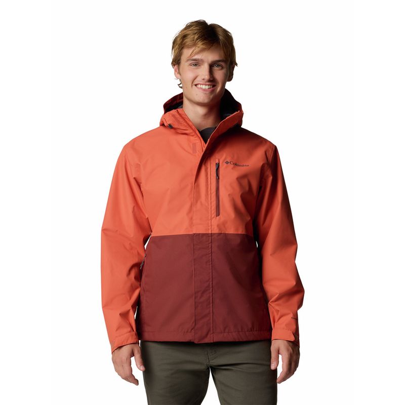 COLUMBIA - Cortaviento impermeab Hombre Hikebound Ii Rojo COLUMBIA.