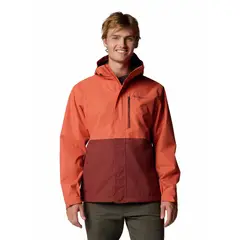 COLUMBIA - Cortaviento impermeab Hombre Hikebound Ii Rojo