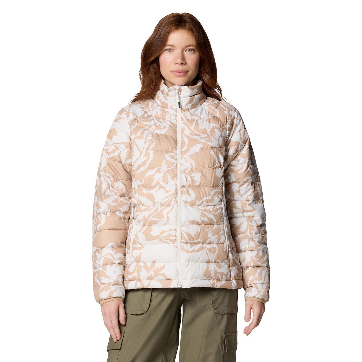 COLUMBIA - Parka Mujer Powder Lite Ii Beige COLUMBIA