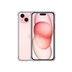 GENERICO - CARCASA TRANSPARENTE PARA CELULAR IPHONE 15 PLUS ANTIGOLPE