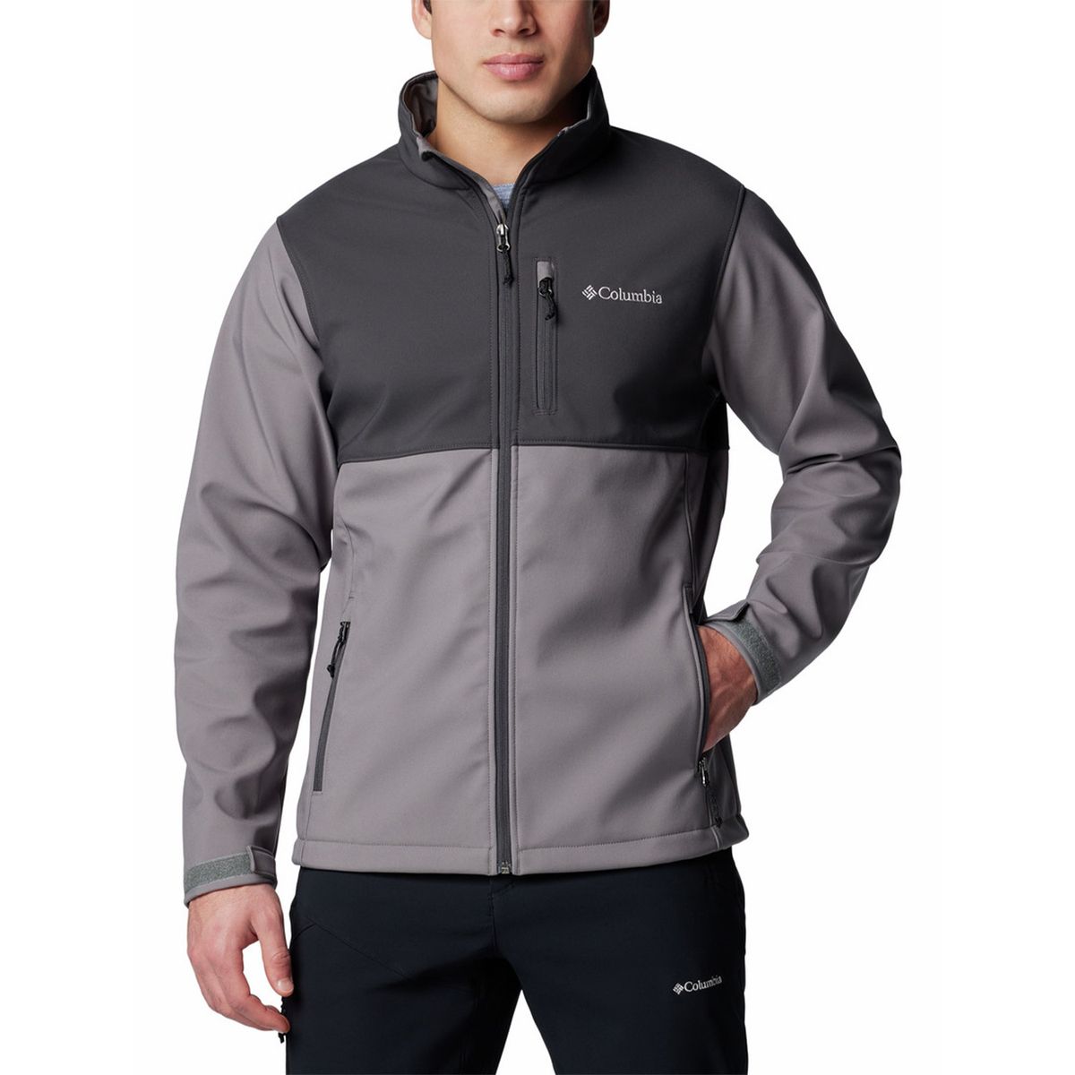 COLUMBIA - Softshell Hombre Ascender Gris COLUMBIA