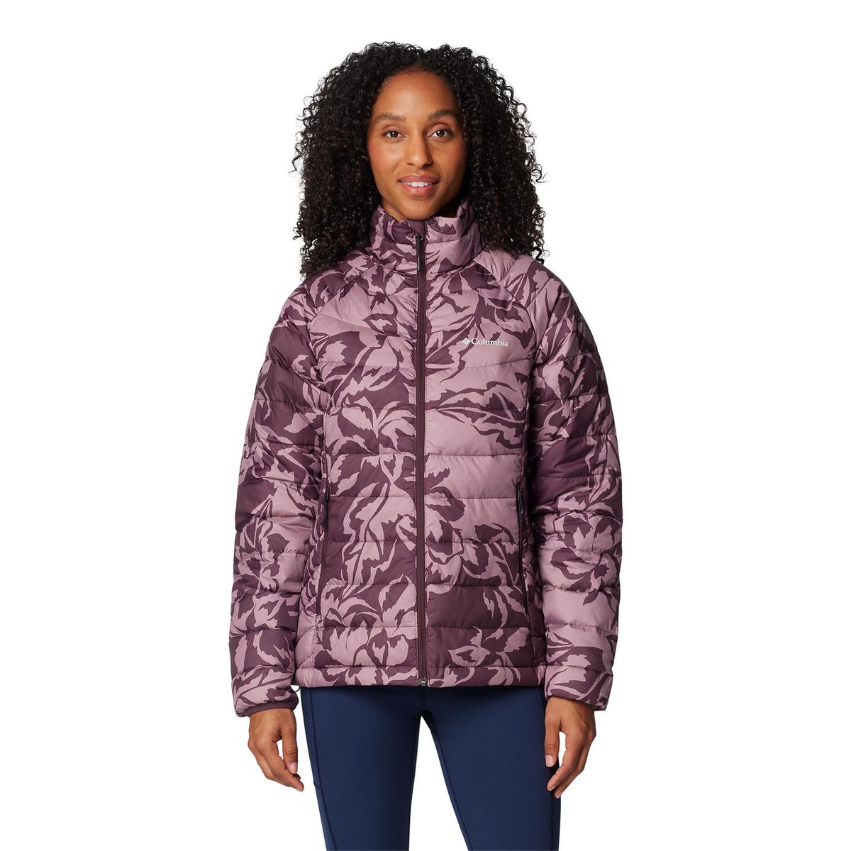 COLUMBIA - Parka Mujer Powder Lite Ii Morado COLUMBIA