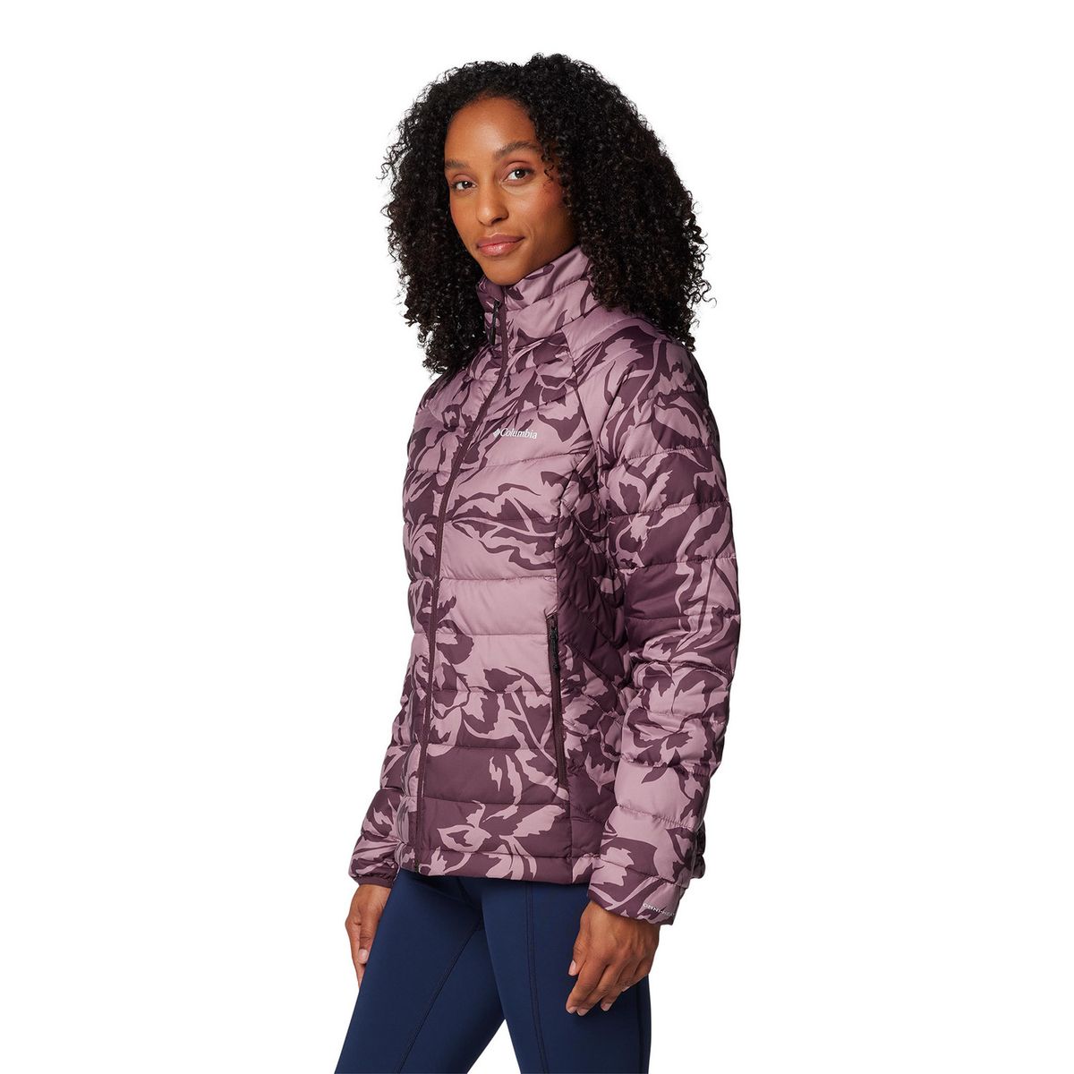 COLUMBIA - Parka Mujer Powder Lite Ii Morado COLUMBIA