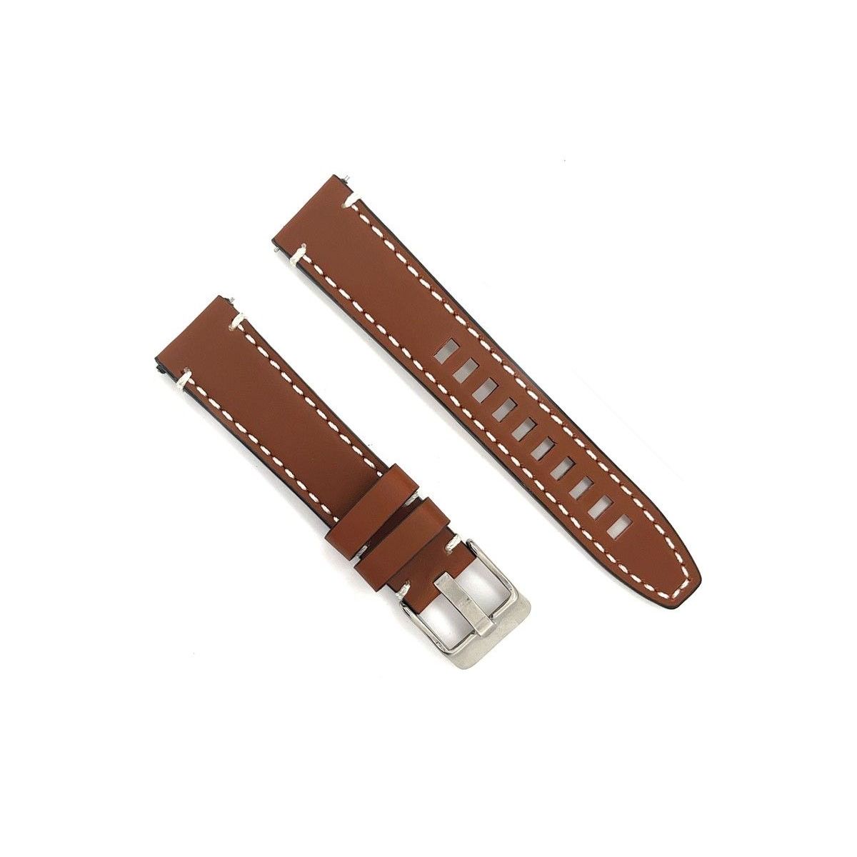GENERICO - Correa Reloj Artesanal Cuero Diloy 24 Mm