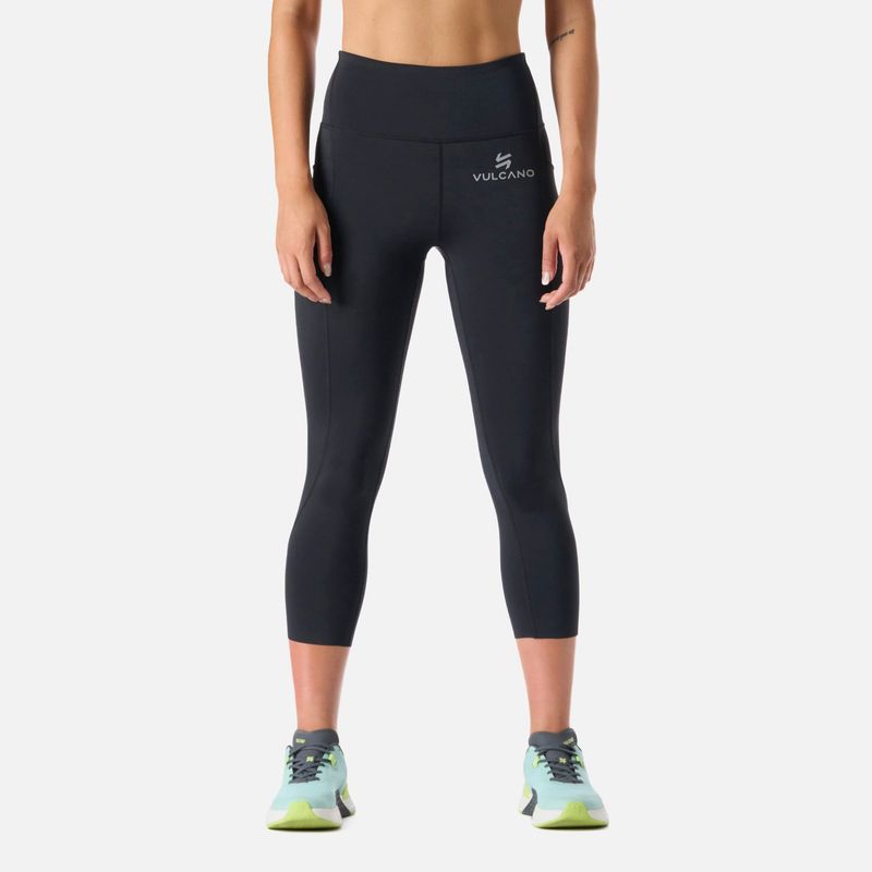 VULCANO - Calza Deportiva de tiro alto 3/4 mujer Built To Move