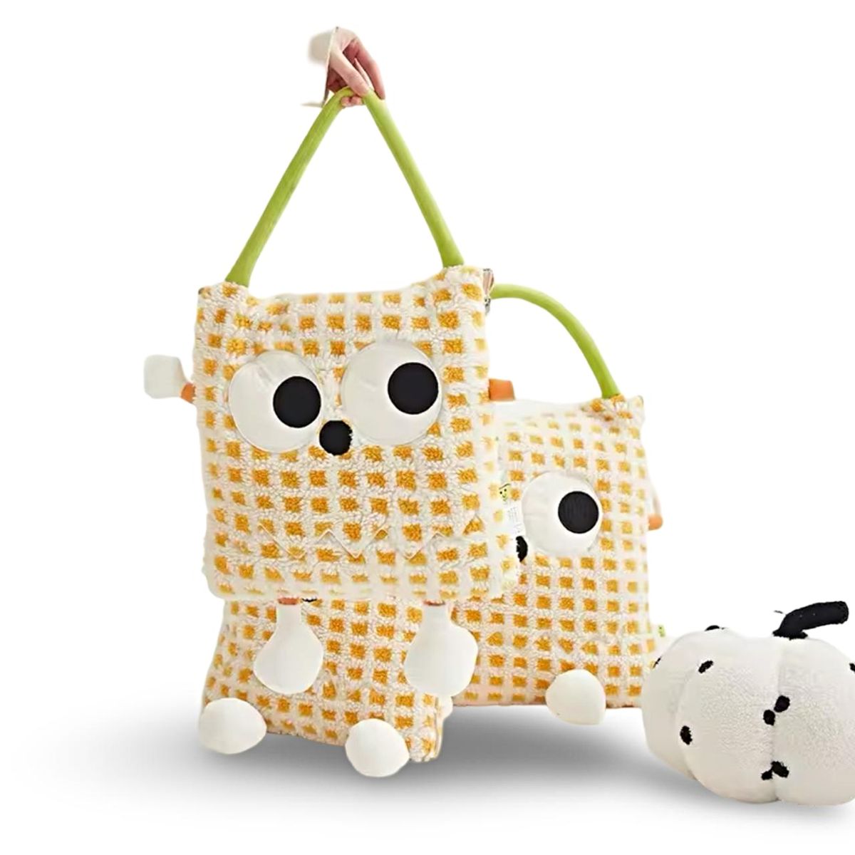 GENERICO - FRAZADA 3 EN 1 BOLSA ALMOHADA Y MANTA AMARILLO