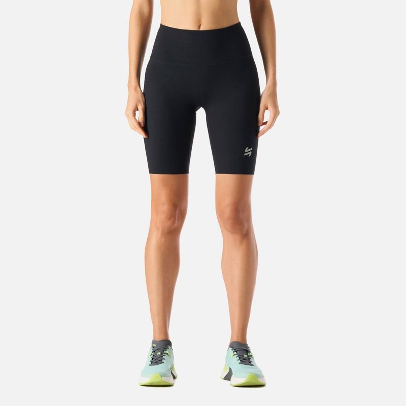 VULCANO - Short Deportivo tiro alto mujer Tempo