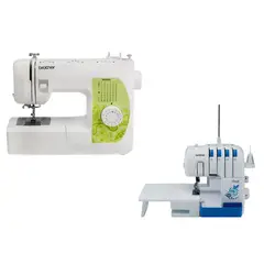 BROTHER - Maquina de Coser BM2800 + máquina Overlock 3534T