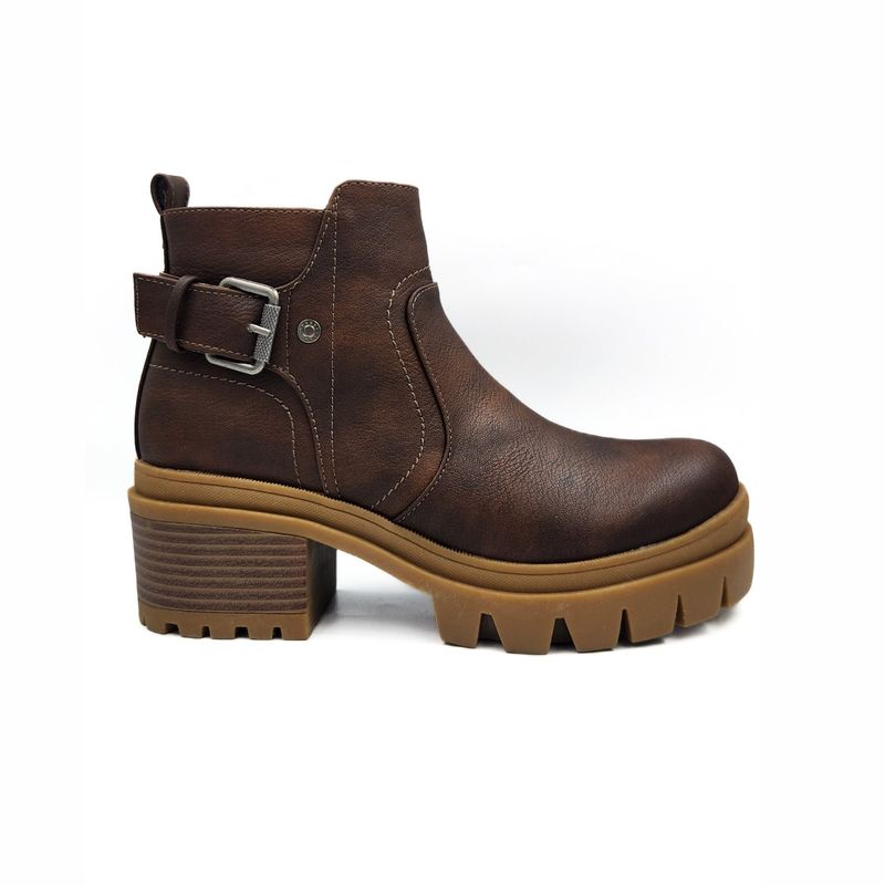 DOLCE CANNELLA - BOTIN MUJER DOLCE CANNELLA  CAFÉ CON HEBILLA
