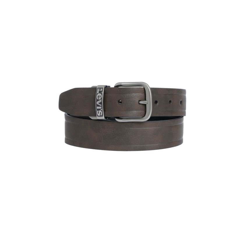 LEVIS - Cinturón Hombre Reversible Café Levis