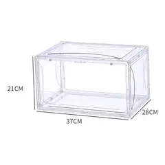 GENERICO - Caja Organizadora De Acrílico Transparente Cn Puerta Imantad