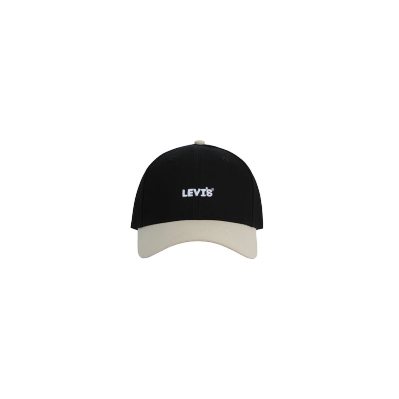 LEVIS - Jockey Hombre Beisbolera Negro Levis
