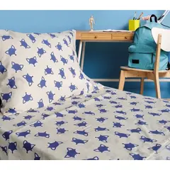 Ilusion - Sabana Infantil Illusions 144 Hilos 1,5 plazas con Funda Modelo Fox
