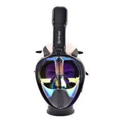 CABOSUB - Máscara de buceo Full Face Polarizada GoPro - Negro - LXL