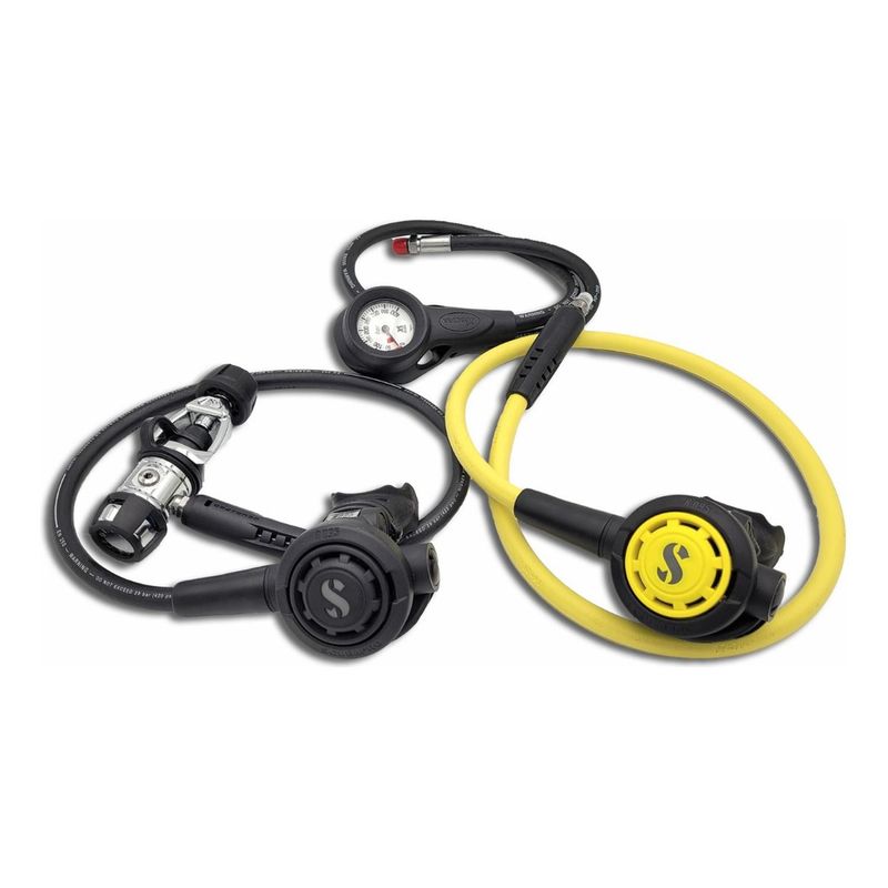 AQUASPORT - Regulador Completo Scubapro Mk2r095 Con Manometro