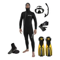 SEAC - Pack Buceo Club - Negro - m