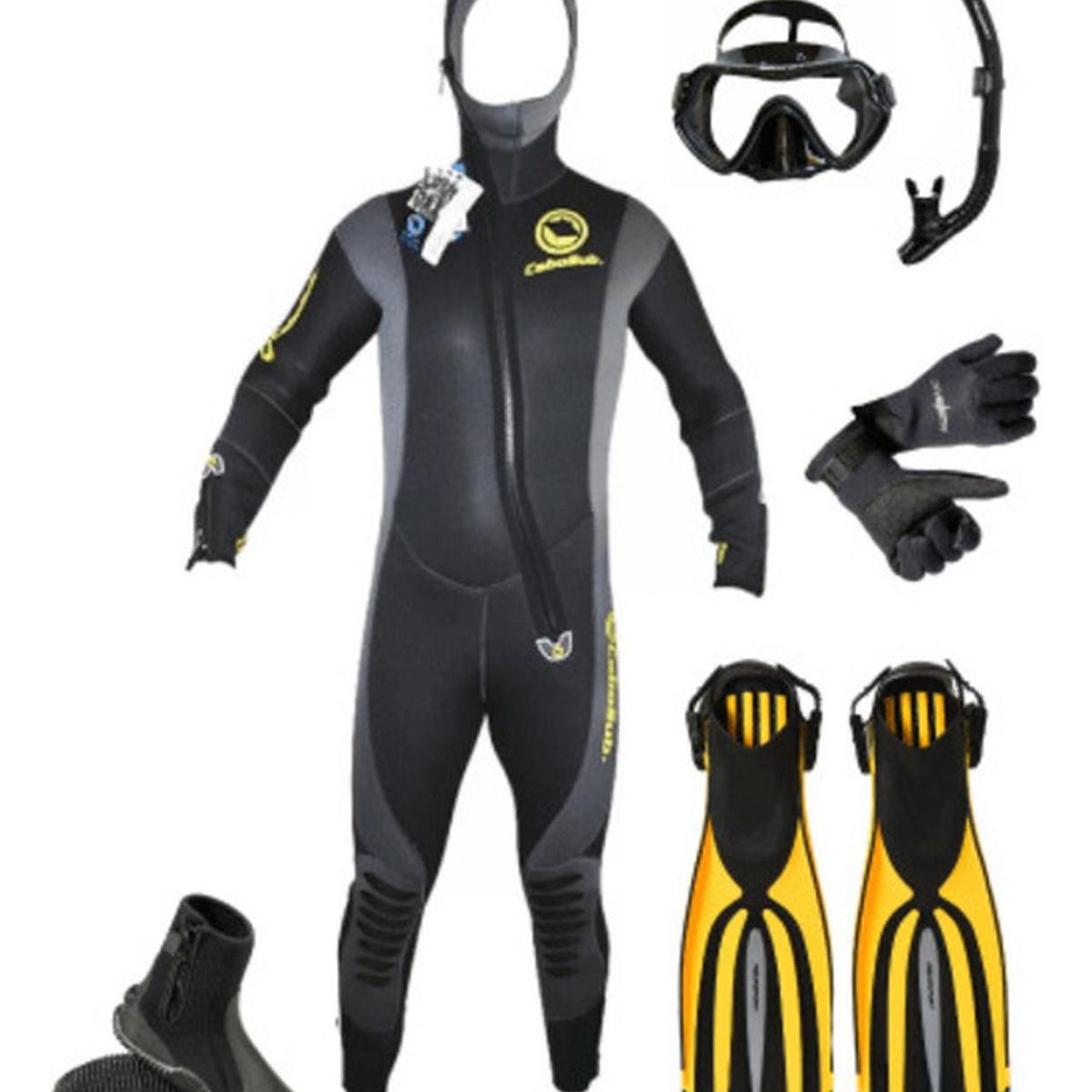 AQUASPORT - Pack Aqua Sport Buceo Pro 2 - Negro