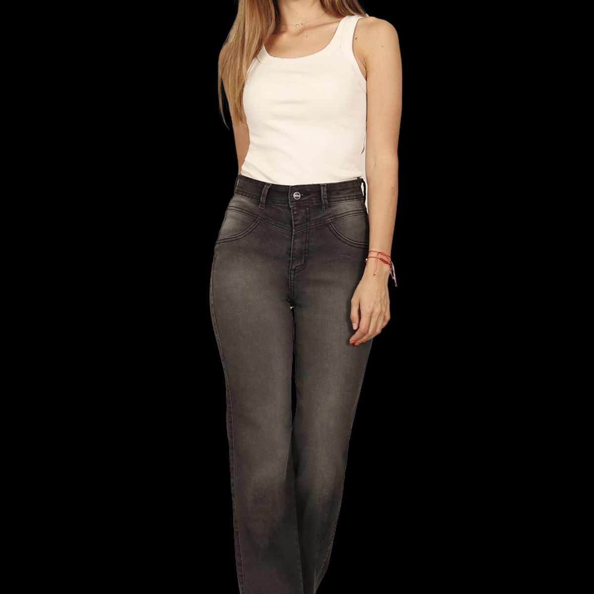 DIVINO JEANS - Jeans Frida III Negro Divino Jeans