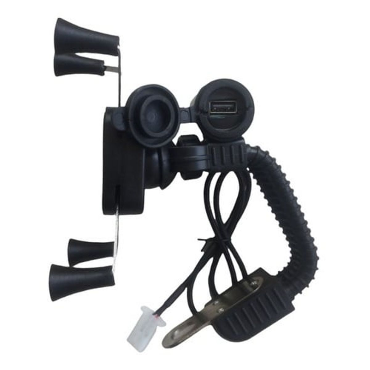 GENERICO - Porta celular con cargador para motos