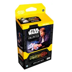 FANTASY FLIGHT GAMES - Star Wars Unlimited Jump to Lightspeed Han Solo Deck Español