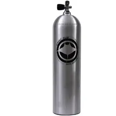 CABOSUB - Botella Buceo Aire Comprimido 12 Litros - Plateado