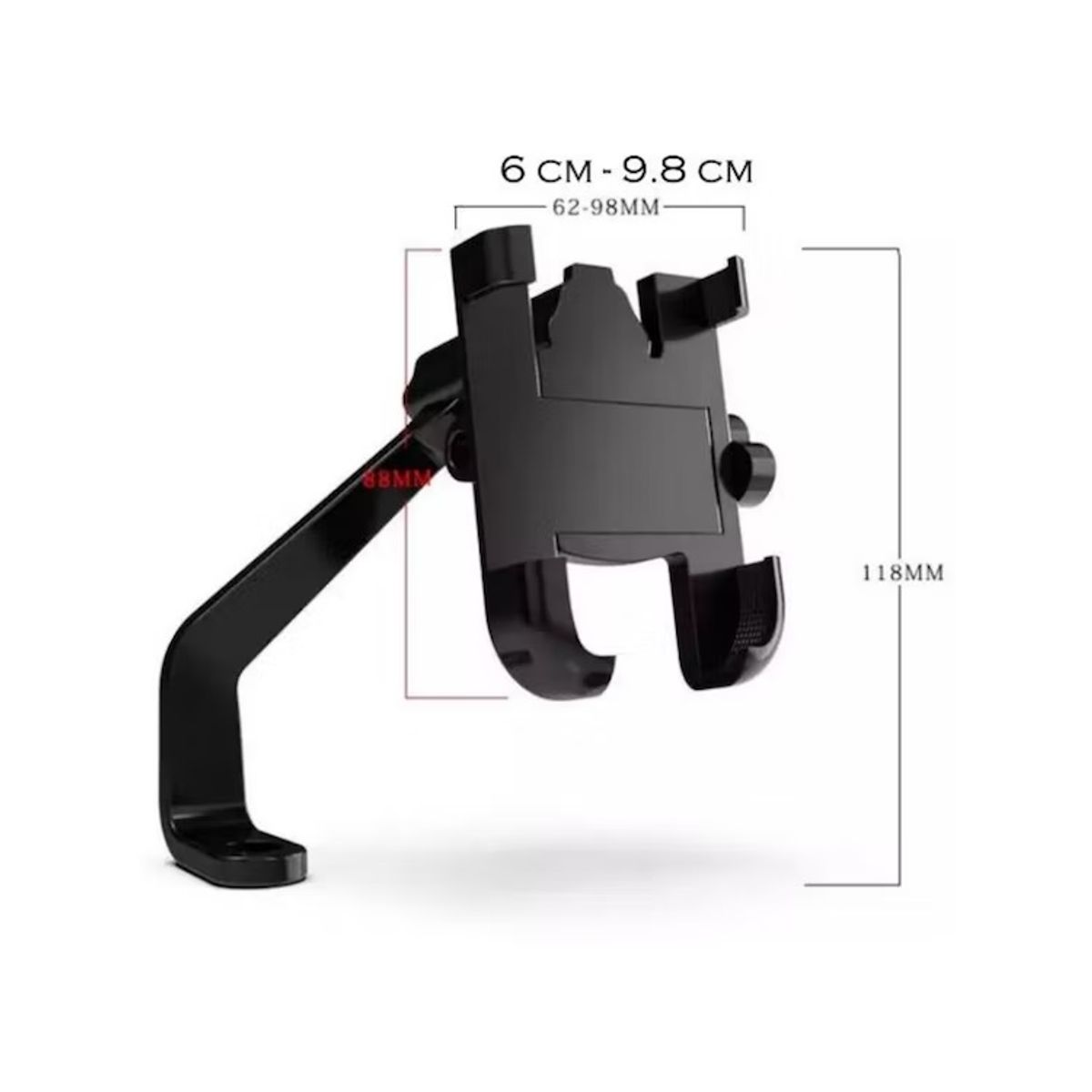 GENERICO - porta celular para motos metlicos