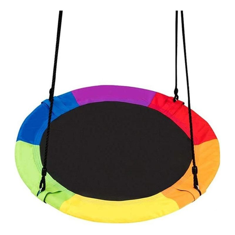 U BUY - Columpio Mecedor Ovalado Multicolor