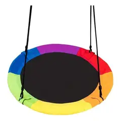 U BUY - Columpio Mecedor Ovalado Multicolor
