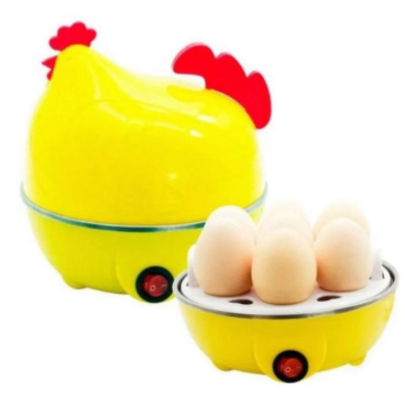 GENERICO - Olla de Huevos Eléctrica Gallina Amarilla