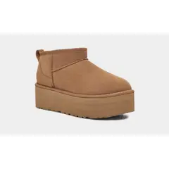 UGG - Bota Mujer Classic Ultra Mini Platform Café