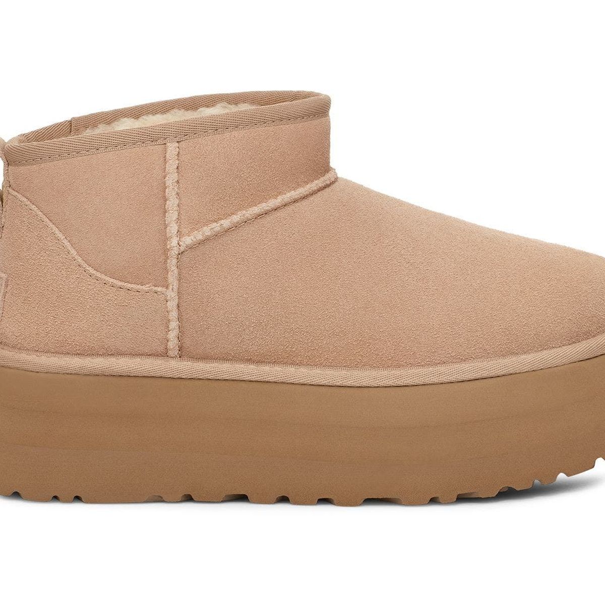 UGG - Bota Mujer Classic Ultra Mini Platform Beige Ugg