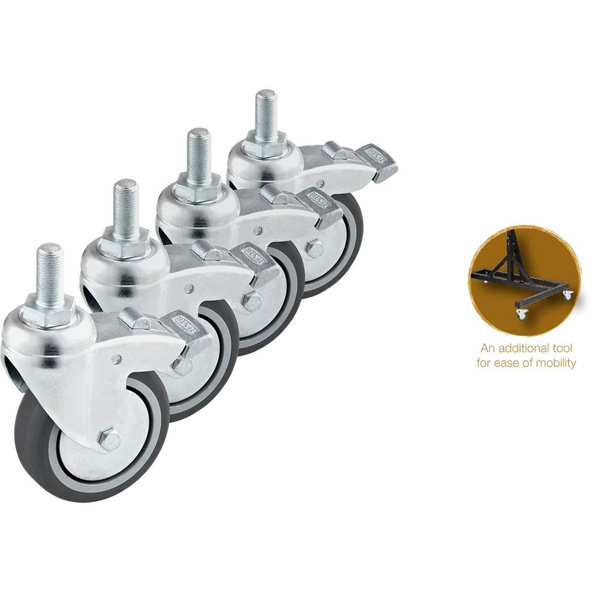 MEINL - Ruedas Para Atril De Gong Meinl Sonic Energy Tamtam TMGS-W