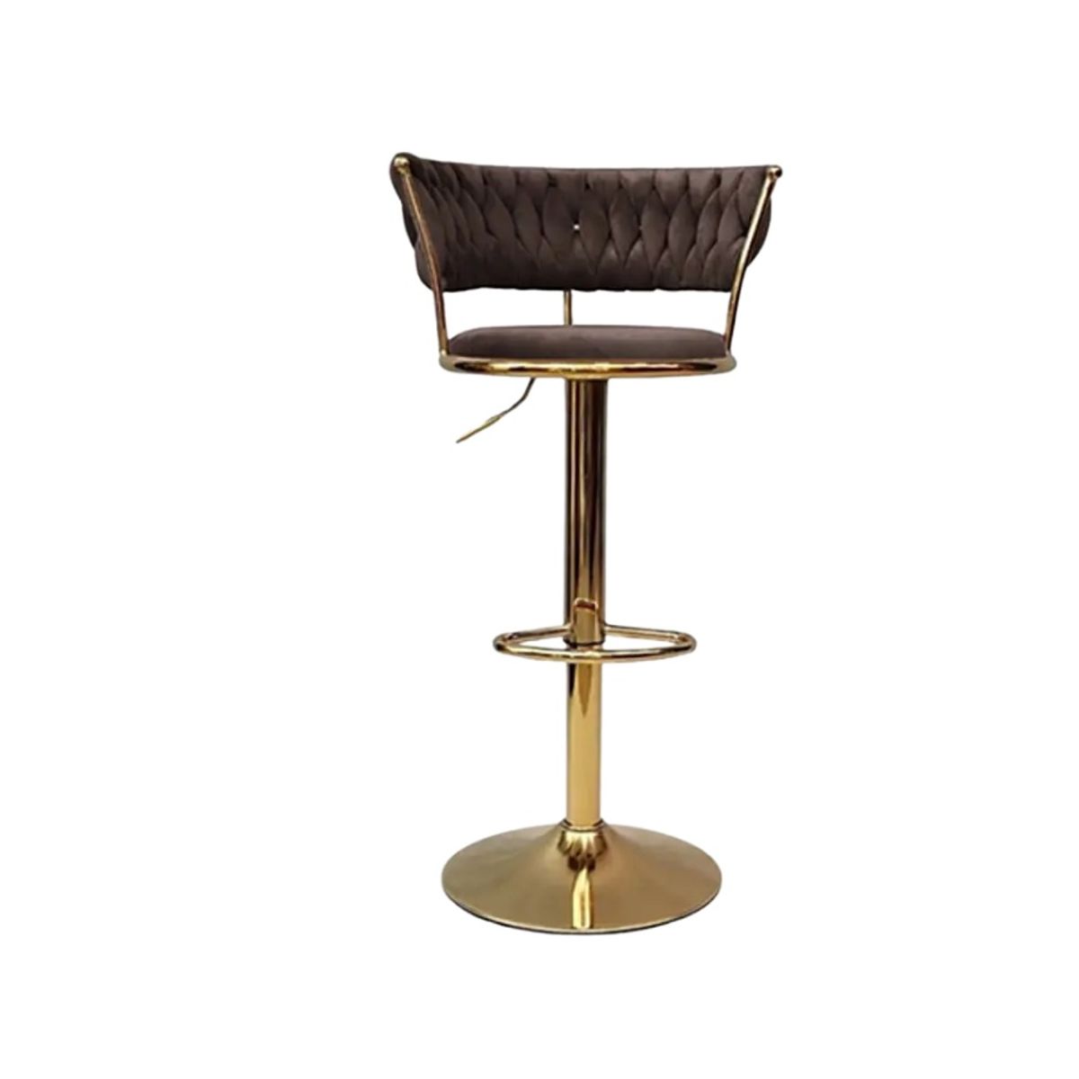 CORI CORI - Pack 2 Taburetes Queen Velvet Gold Cafe