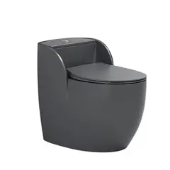 DECHAUS - Wc one piece Pouf GRAY Descarga 30 cms DEC2064C