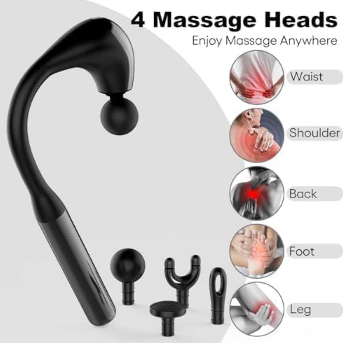 GENERICO - Masajeador Curvo Lumbar