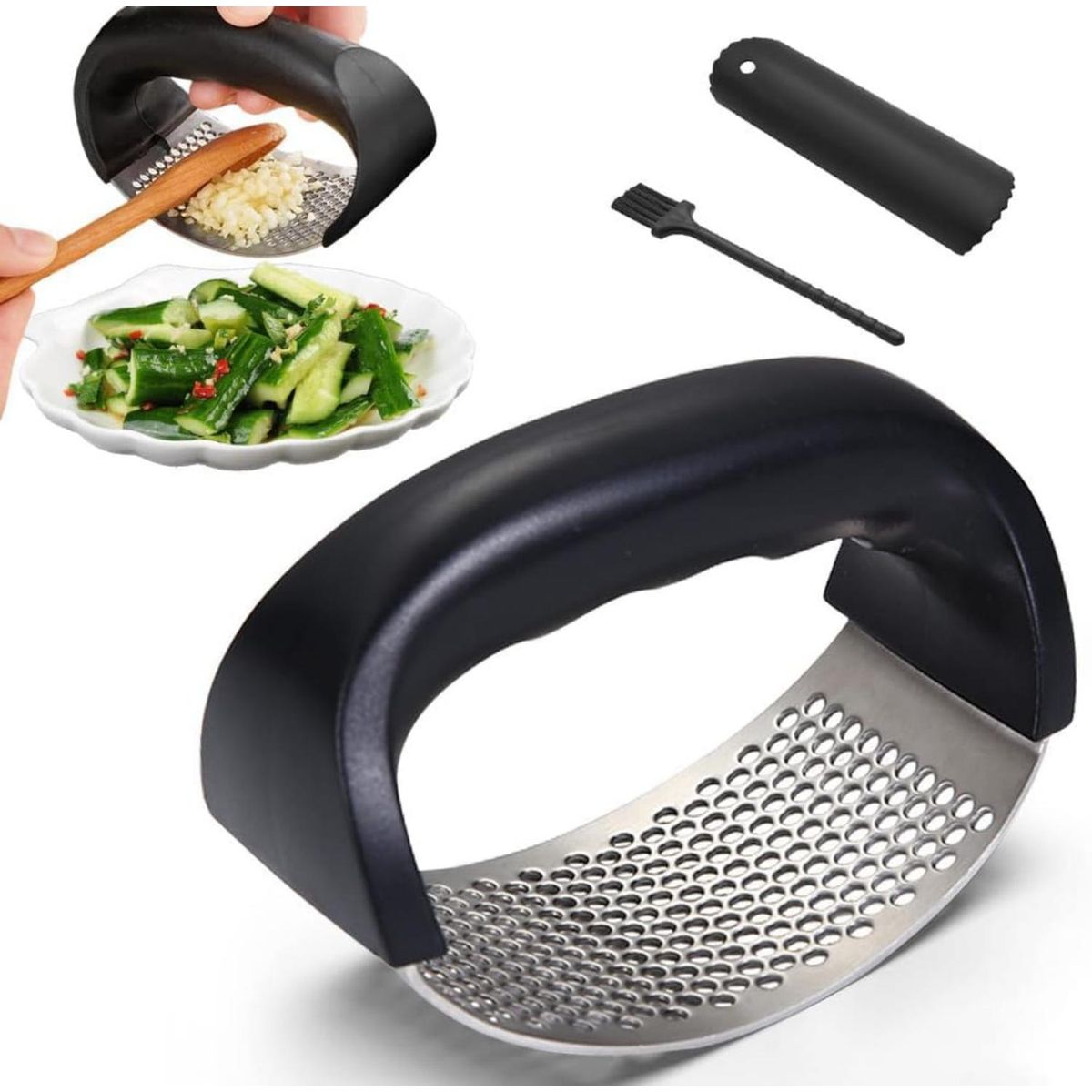 GENERICO - Prensadora De Ajo Acero Inoxidable