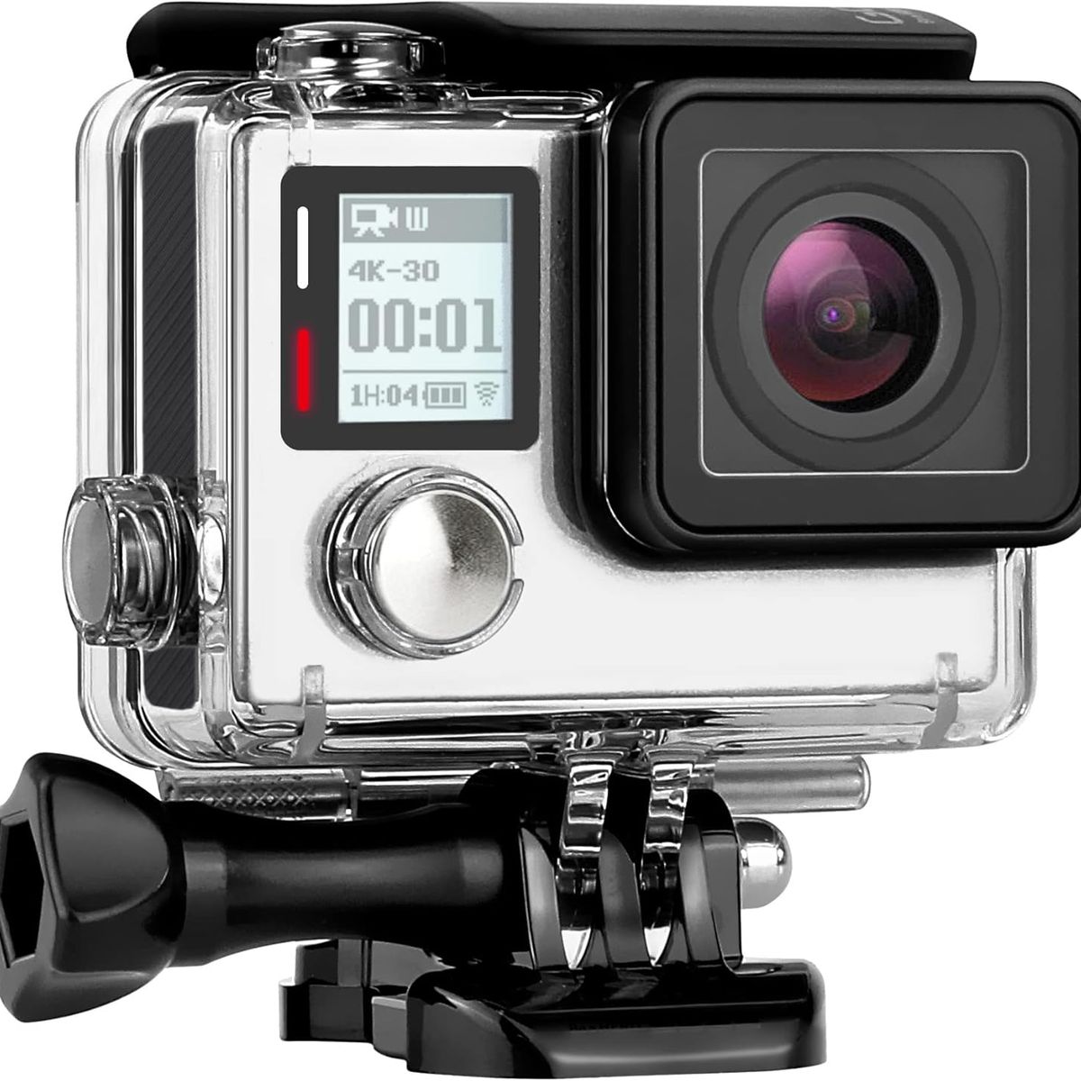 KUANGYE - Carcasa Funda Para Gopro Hero 3 3+ 4 Sumergible Impermeable