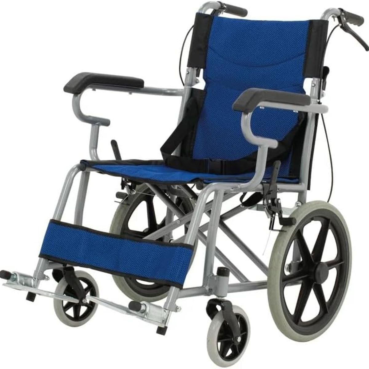 KUANGYE - Silla De Ruedas Geriátrica Paseo Liviana Plegable