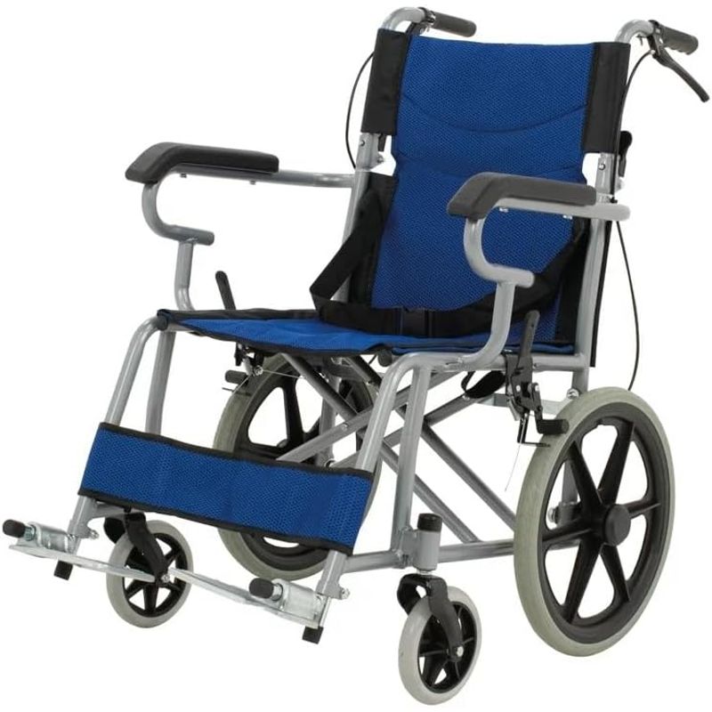 KUANGYE - Silla De Ruedas Geriátrica Paseo Liviana Plegable