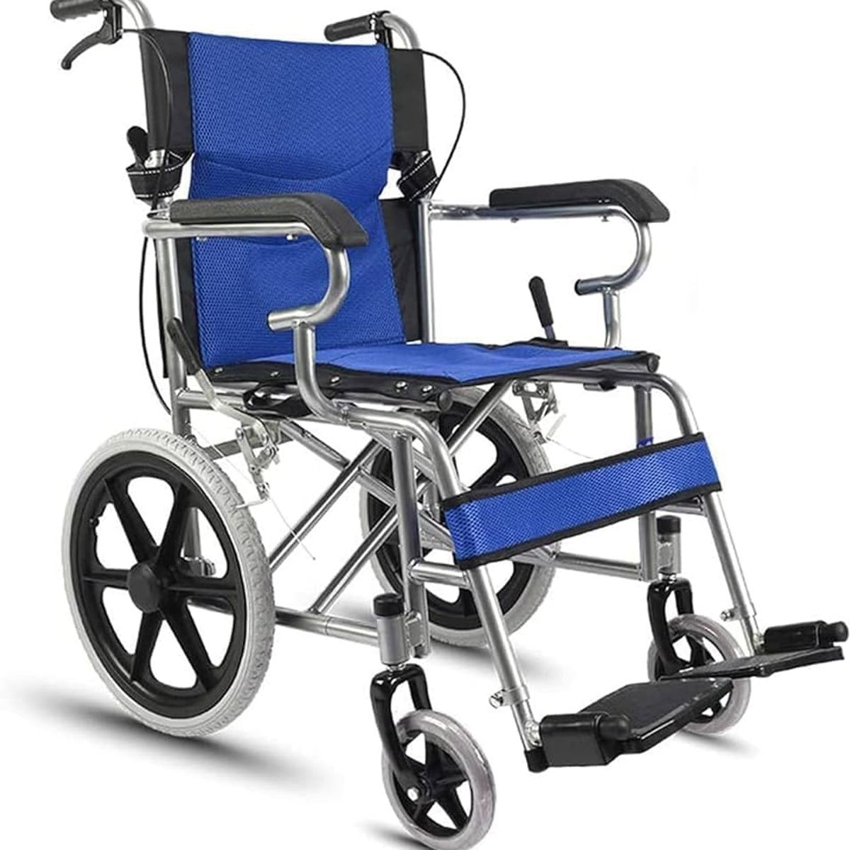 KUANGYE - Silla De Ruedas Geriátrica Paseo Liviana Plegable