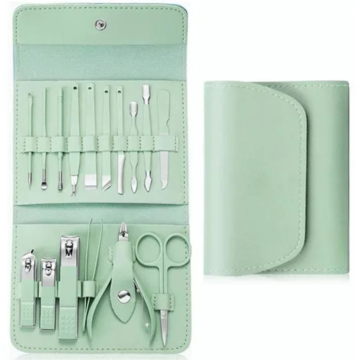 EDWINAYY - Set De Manicura Y Pedicura Profesional Set De 16 Piezas