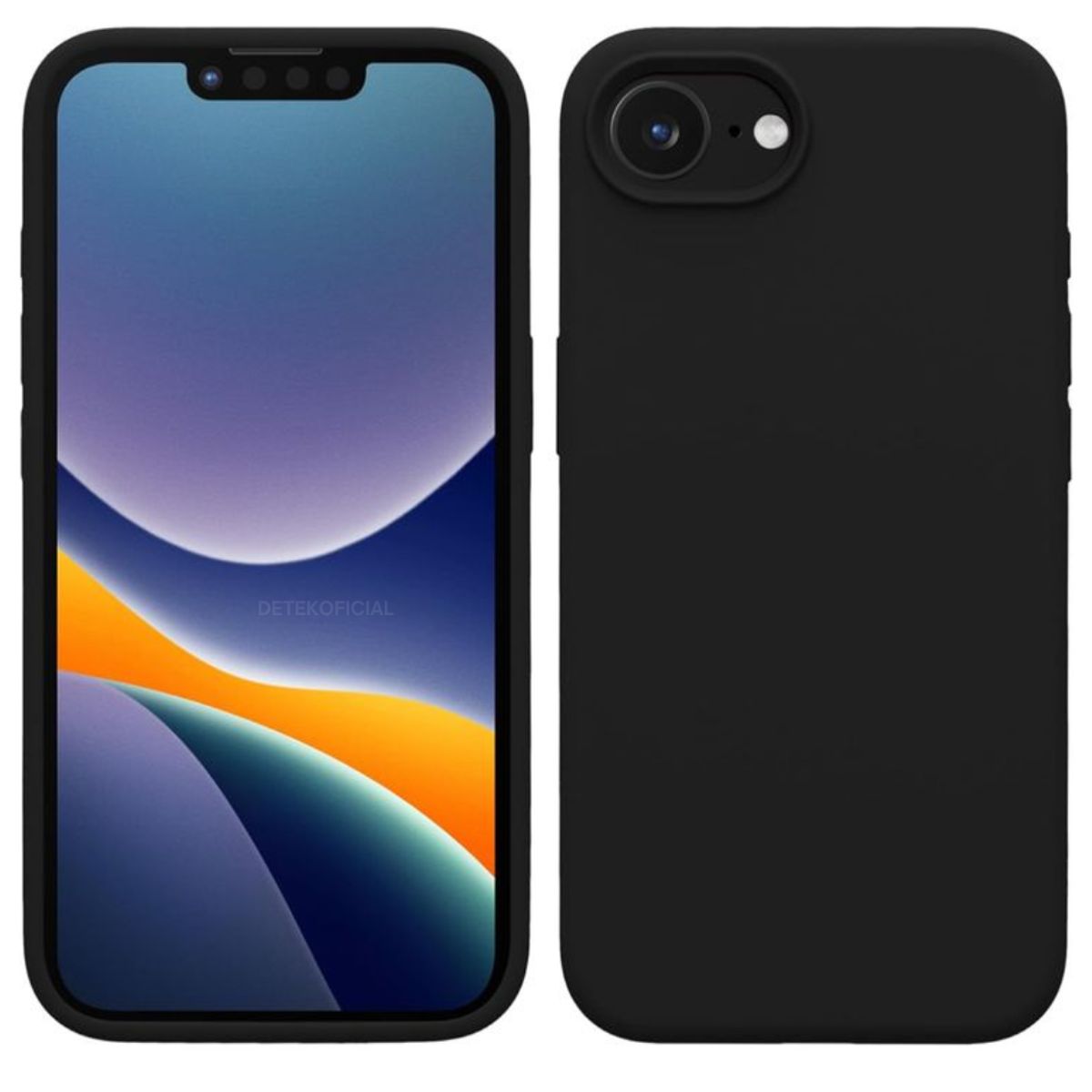 GENERICO - Carcasa Silicona Color Para iPhone 16e